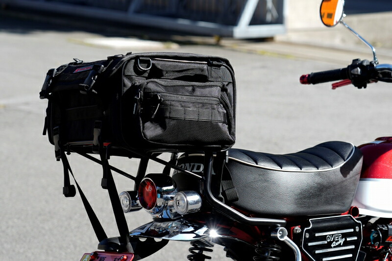 楽天市場】ミニモト モンキー125エクステンドリアキャリア ブラック