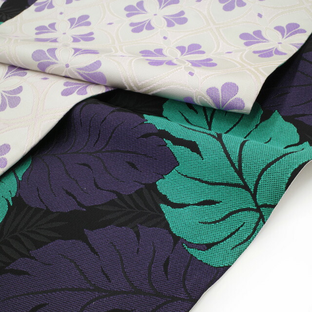 楽天市場】【中古】 袋帯 リサイクル 正絹 リバーシブル 全通 黒地