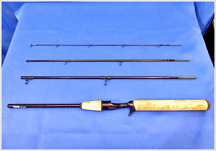 レアシマノ スコーピオン 1601R-4 カーボンロッド ベイト用 4ピース