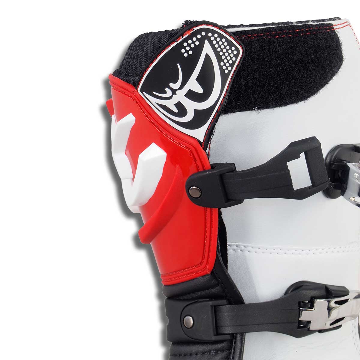 楽天市場】BERIK ベリックトライアルブーツ BOT-1221-BK RED オフ