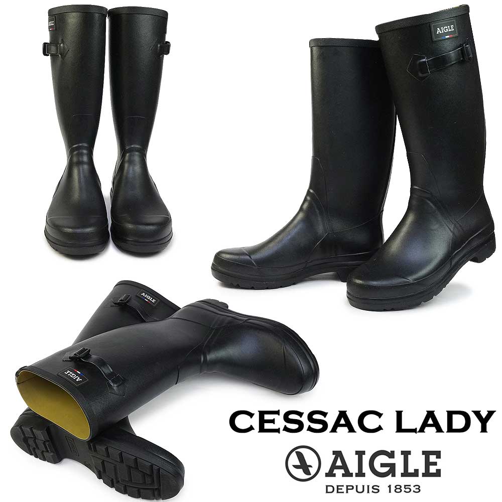 楽天市場】エーグル 長靴 レディース ZZF3646 セサックレディー 防水
