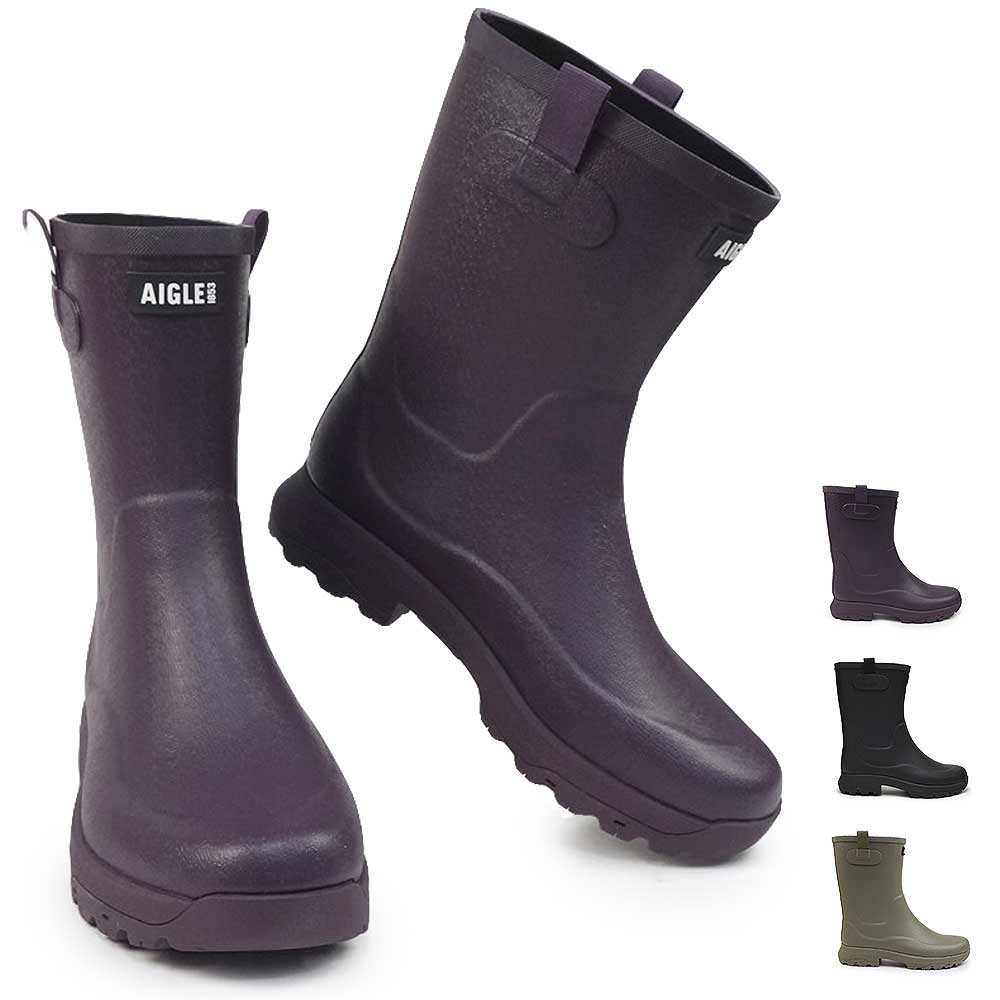 楽天市場】エーグル レディース 長靴 アリア ラバーブーツ ZZFS061