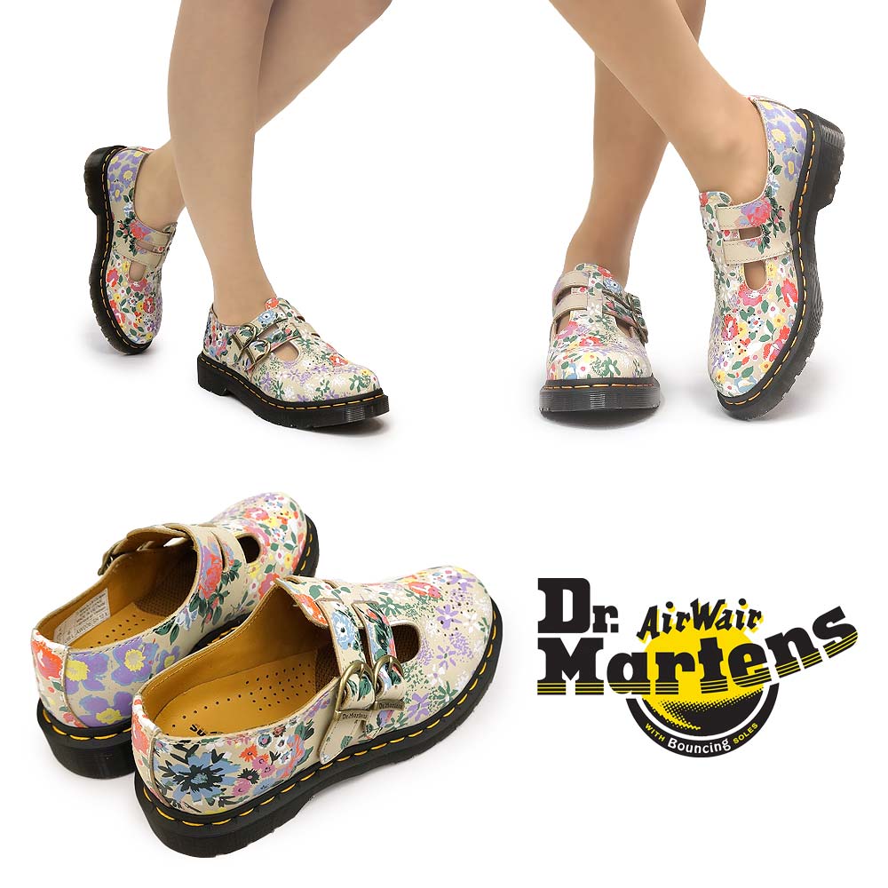 楽天市場】ドクターマーチン メリージェーン フラワー柄 レディース