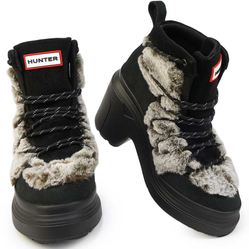 楽天市場】ハンター 防水 レディース ブーツ WFP1107LPR アンクル