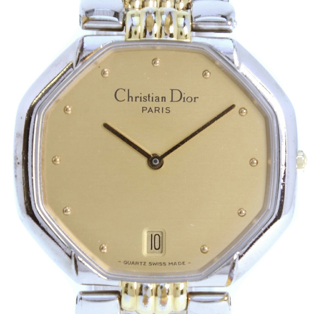 楽天市場】クリスチャンディオール Dior オクタゴン 腕時計 45.204