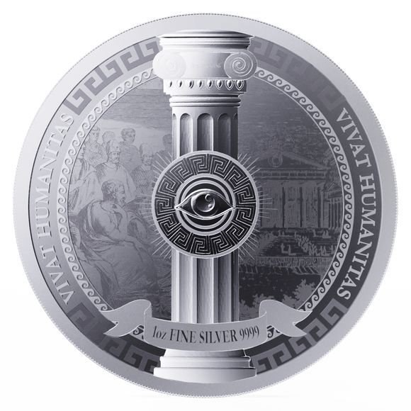 楽天市場】即納・追跡可 2023 1オンス ニウエ 人文主義万歳 銀貨 2ドル