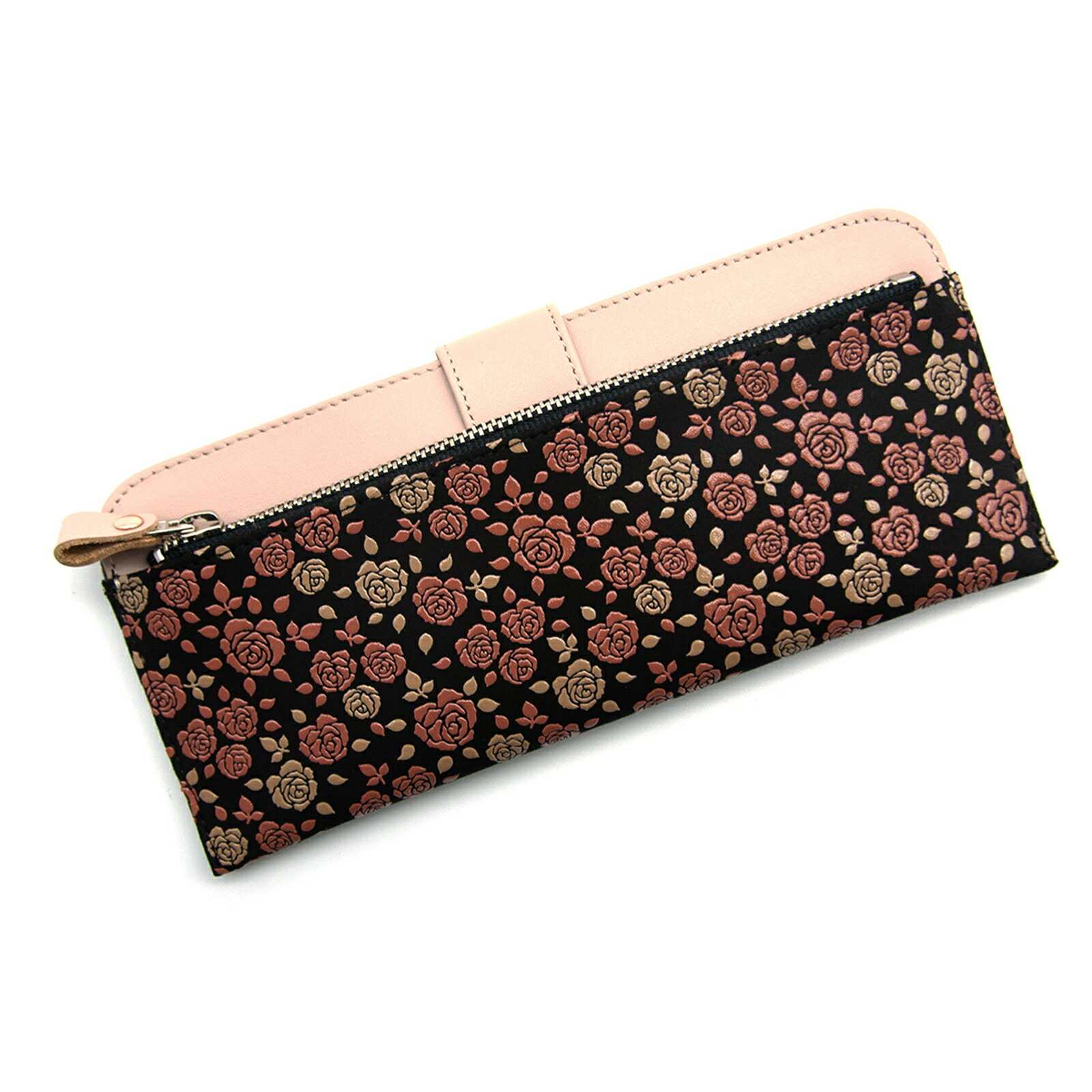 楽天市場】印傳屋 印伝 財布 長財布 かぐわ バラ ローズ 伝統工芸品