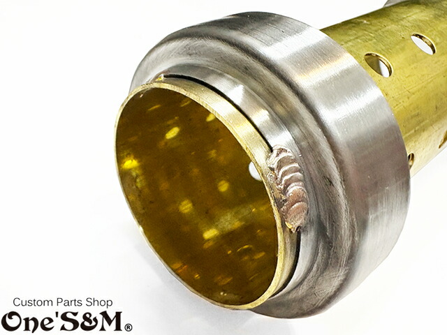 楽天市場】Z音 真鍮インナー マフラーサイレンサー レーシング