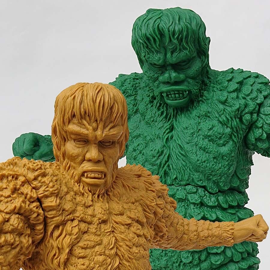 楽天市場】ビリケン商会 リアルモデルキットシリーズ/サンダ対ガイラ