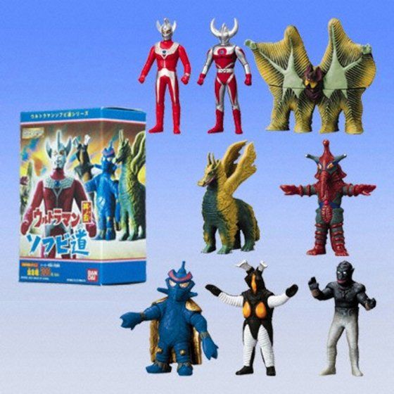楽天市場】HGシリーズ ウルトラマン ソフビ道 其ノ五 全8種セット : 御