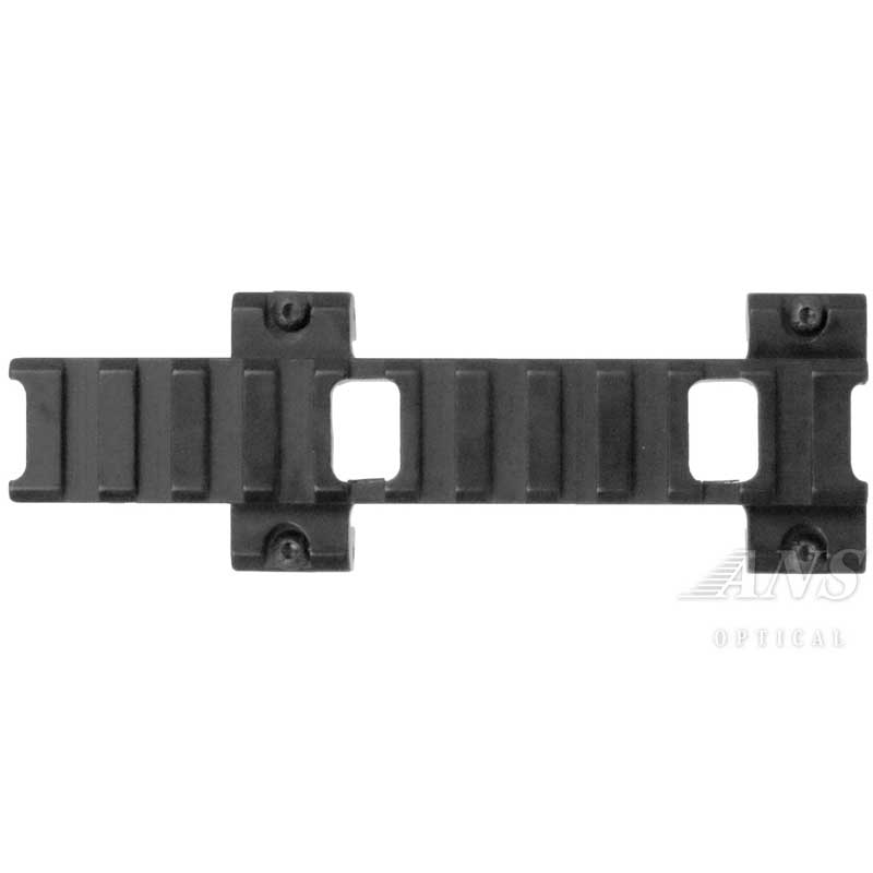 楽天市場】MP5 G3用 アルミ製 20mm ベースマウント 全長 12cm マウント