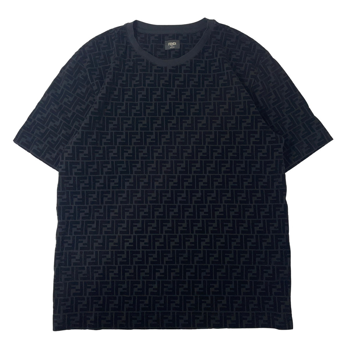 楽天市場】未使用品 FENDI フェンディ ズッカ柄 Tシャツ 12CPF-22-5736