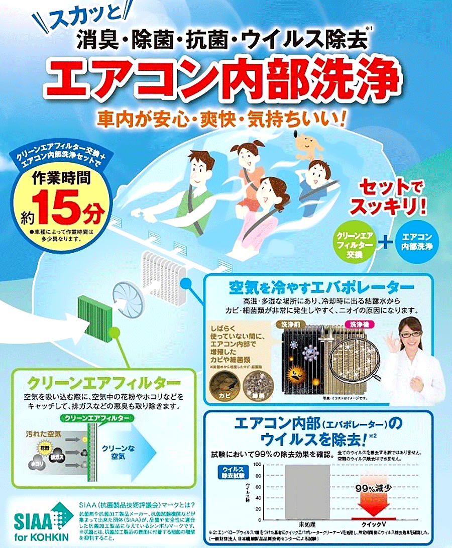 楽天市場】ドライブジョイ クイックエバポレータークリーナーV60ml