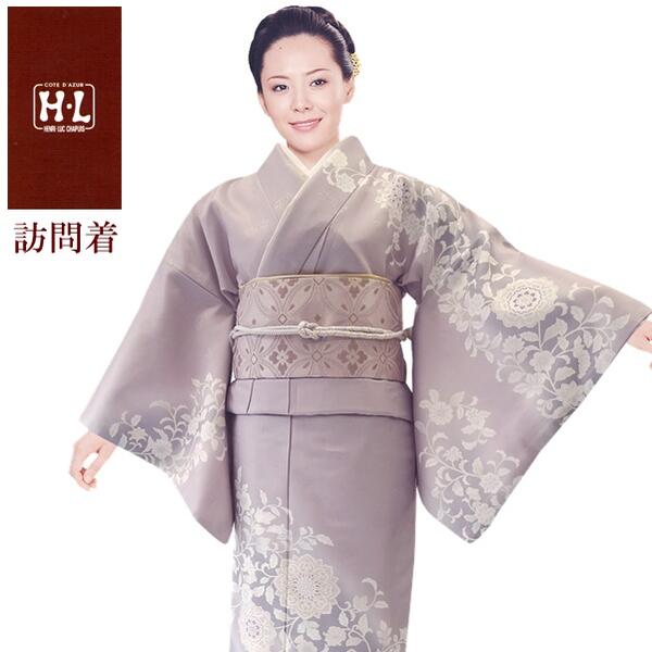 楽天市場】訪問着 藤色（着物｜和服）：レディースファッションの通販