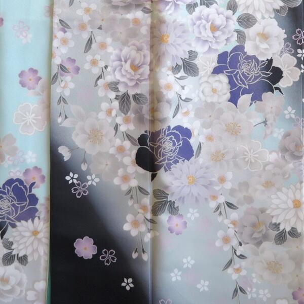 楽天市場】【振袖着物】【単品】H.L 洗える着物 振袖 ダスティカラー