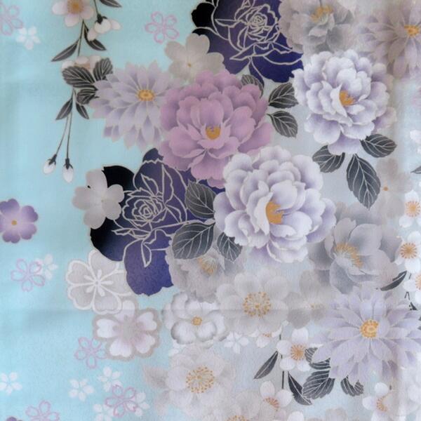 楽天市場】【振袖着物】【単品】H.L 洗える着物 振袖 ダスティカラー