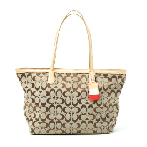 楽天市場】コーチ COACH トートバッグ キャンバス レザー 23465