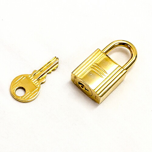 楽天市場】エルメス HERMES カデナ キー 1セット GD金具 ゴールド金具