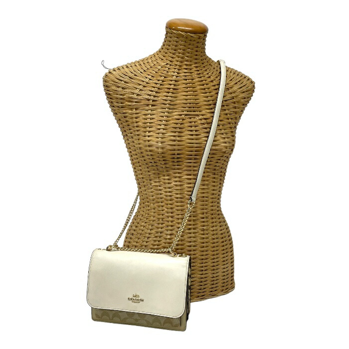 楽天市場】コーチ COACH クレア クロスボディ スムースレザー / PVC