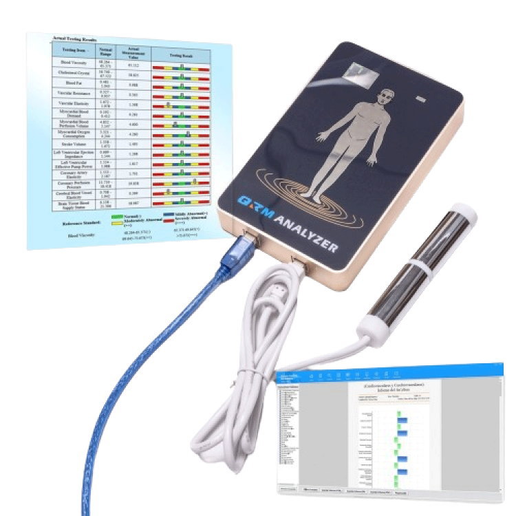 楽天市場】最新QRM型 量子共鳴磁気アナライザー健康診断 健康測定器