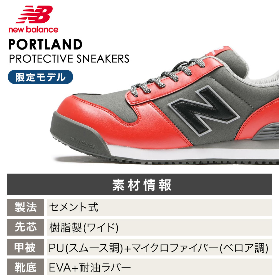 楽天市場】【限定】ニューバランス セーフティ ポートランドMF PL
