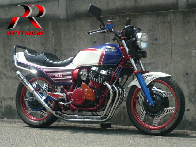 楽天市場】HONDA CBX400F/550F 分割式 42.7π (改タイプ2) PRETTY管