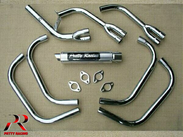 楽天市場】HONDA CBX400F/550F 分割式 42.7π (改タイプ3) PRETTY管