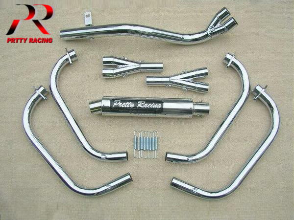 cb400sf nc39プリティレーシングマフラー プリティー HONDA CB400SF NC39 VTEC 50.8π 【流タイプ1】 PRETTY管