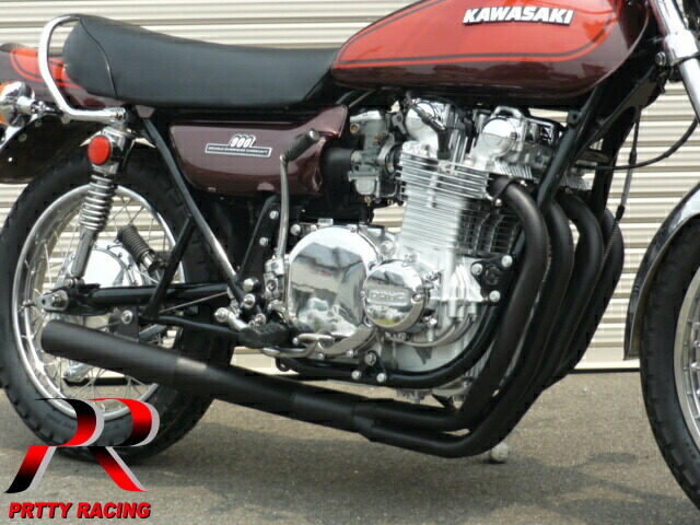 楽天市場】PRETTYRACING SPIDER KAWASAKI Z1/Z2 ショート管 70π 新品