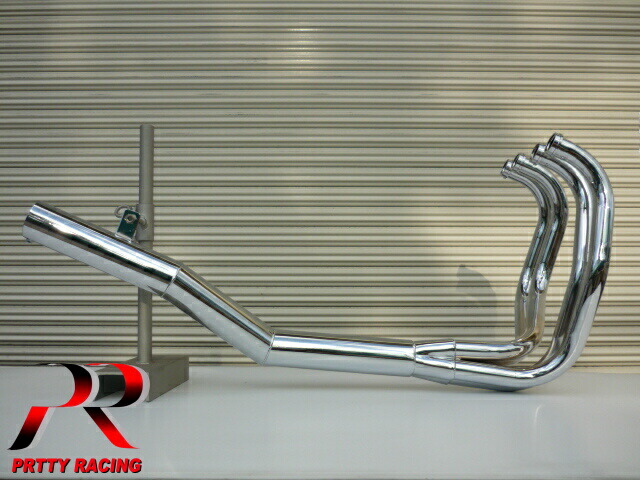 楽天市場】PRETTYRACING SPIDER KAWASAKI ゼファー1100 ショート管 70π