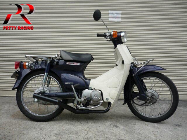 楽天市場】HONDA スーパーカブ PRETTYショート管 黒 マフラー