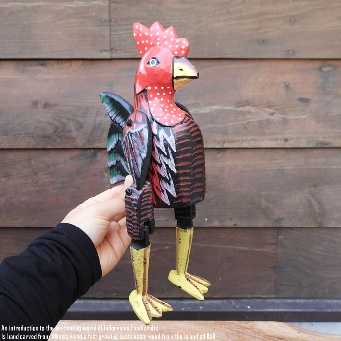 楽天市場】[ポイント2倍]お座り ニワトリさん Sサイズ 手足が動かせる