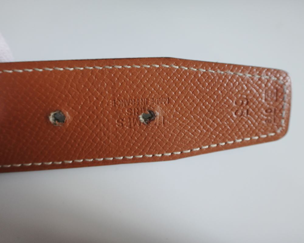 楽天市場】HERMES エルメス Hベルト メンズ レディース ＃65 ブラウン