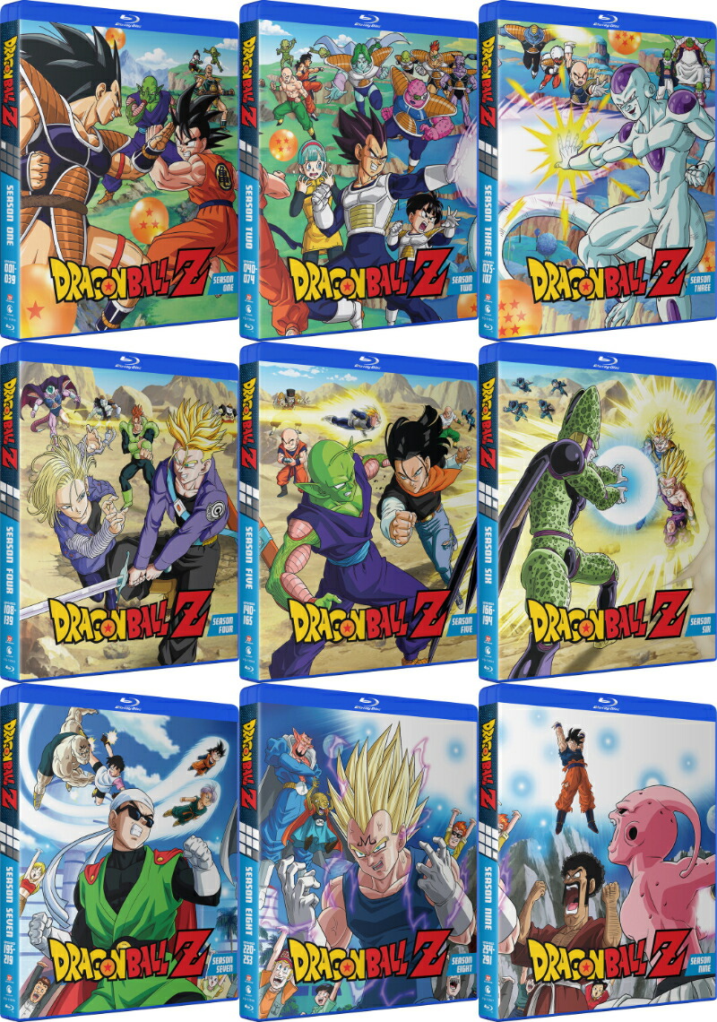 楽天市場】新品北米版Blu-ray！【ドラゴンボールZ】 全291話