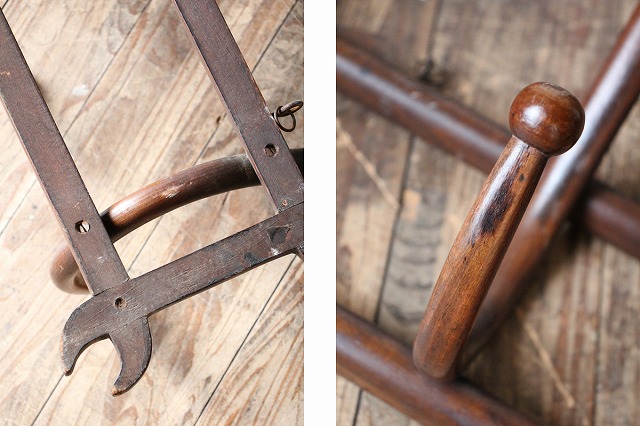 楽天市場】フランスアンティーク 曲げ木のウォールフック ウォール