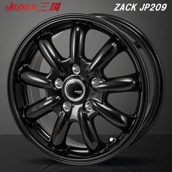 楽天市場】送料無料10系 シエンタZACK JP209グロスブラック195/55R16