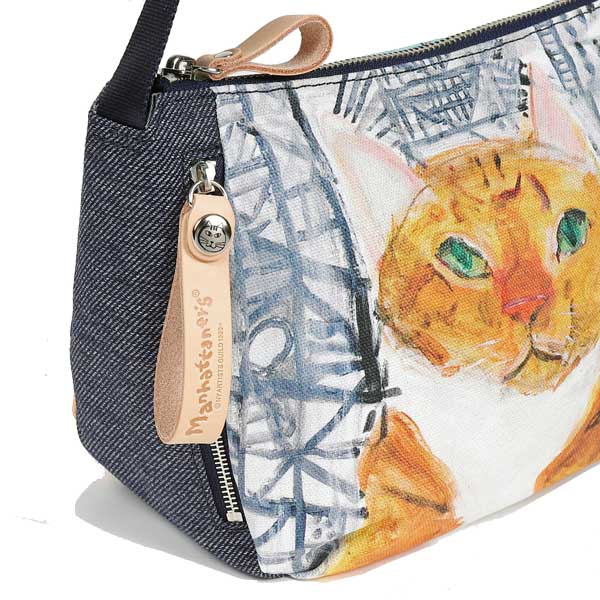 楽天市場】マンハッタナーズ ハンモック ショルダーバッグS 「猫の行動