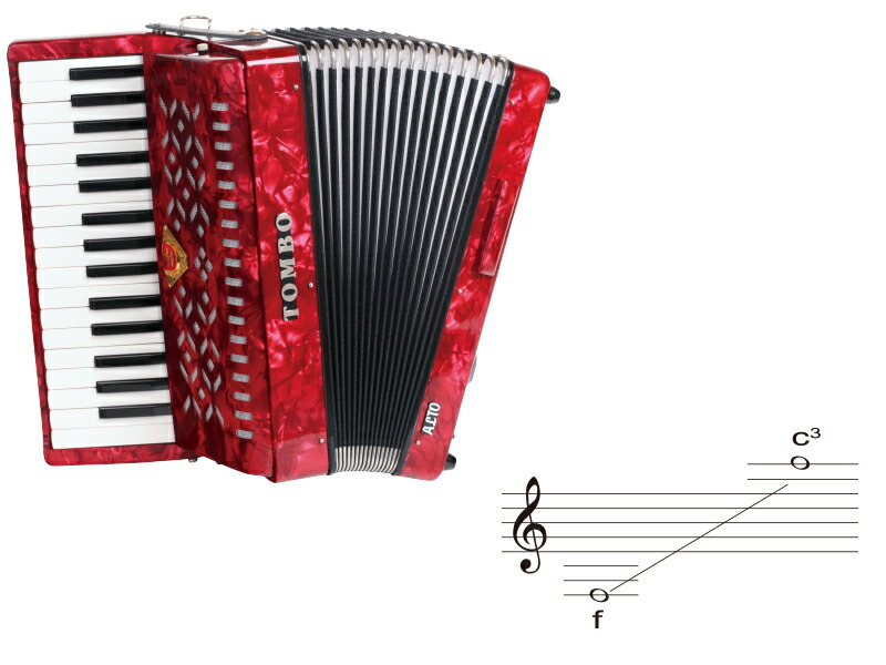 美品】TOMBO トンボ PARROT パロット アコーディオン Yahoo