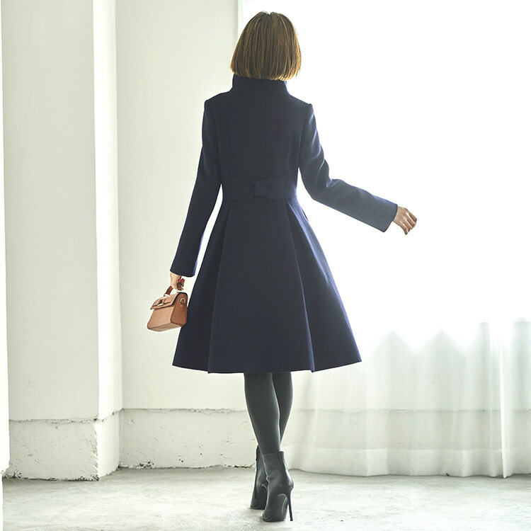 楽天市場】【50％OFFバーゲン価格】ウールコート ウール100% ロング