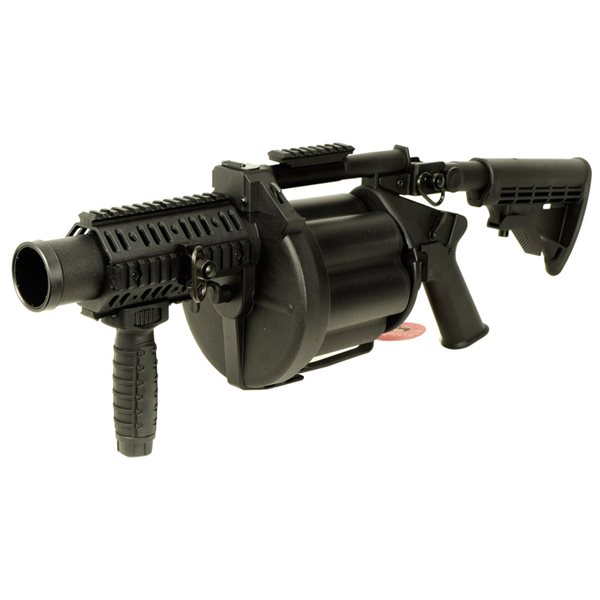 楽天市場】ICS MGL140 タイプ リボルバー グレネードランチャー : SAMURAI