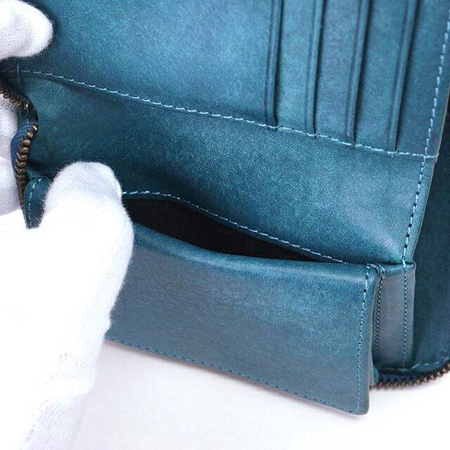 ダコタ ブラックレーベル 財布 メンズ 二つ折り ラウンドファスナー