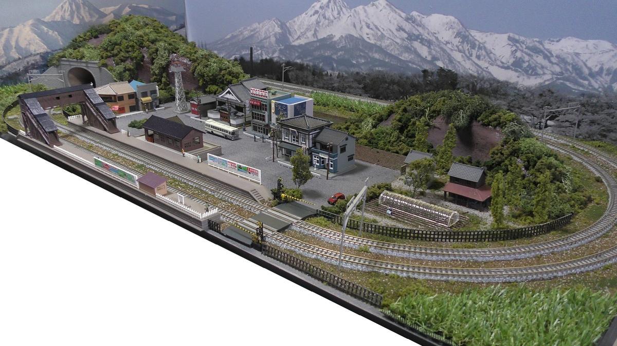 楽天市場】「送料無料」鉄道模型ジオラマレイアウトNゲージ用 複線