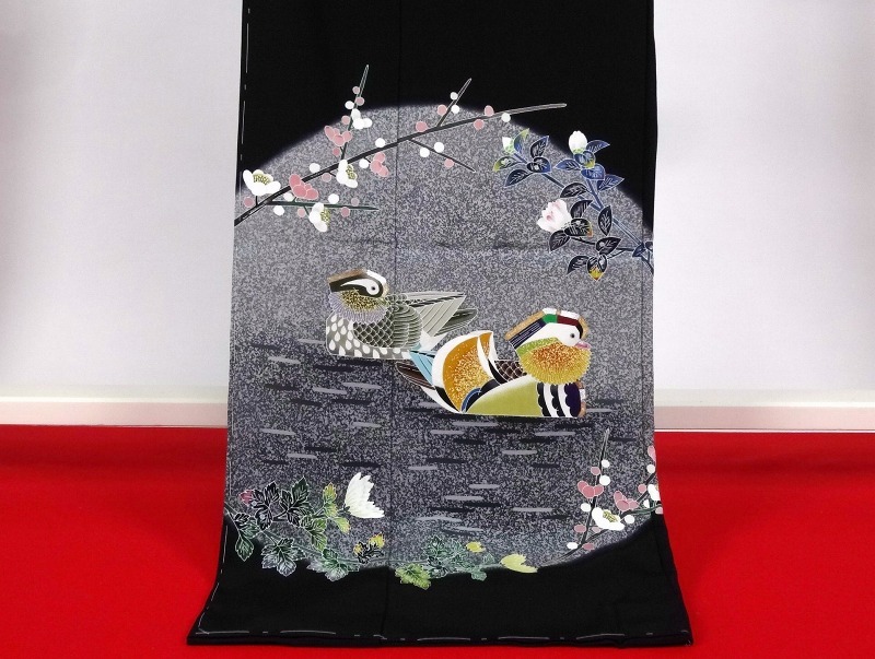 楽天市場】黒留袖 手縫いお仕立て付き♪重要無形文化財保持者・人間