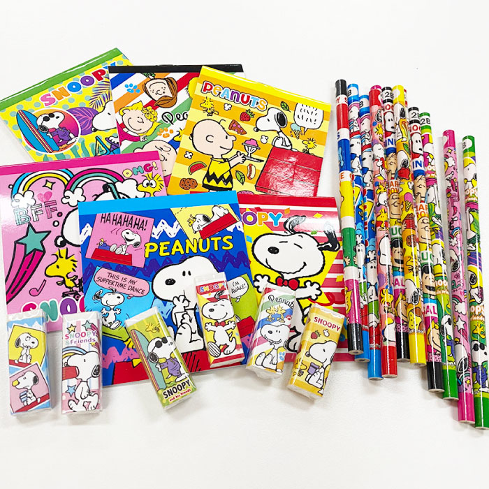 楽天市場】【冬 期間限定価格】【スヌーピーカラフル4点文具セット