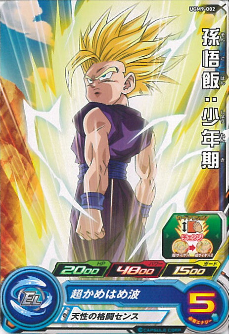 ARS10 SDBH UGM5-002 DA 孫悟飯:少年期【鑑定書付】 ARS10 SDBH UGM5