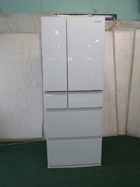 Panasonic NR-SPF455X-N 大型冷蔵庫 ガラス 両開き B67 Panasonic NR