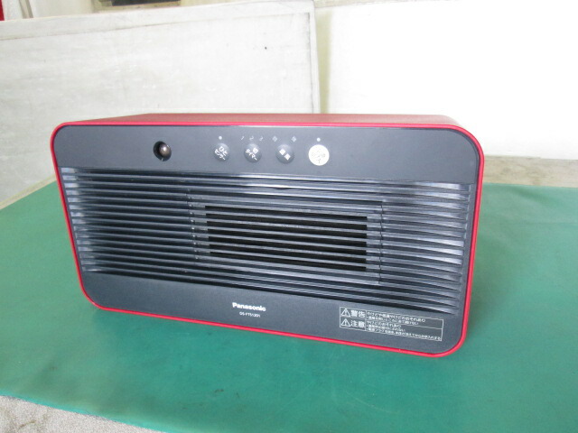 楽天市場】パナソニック コンパクトセラミックファンヒーター(赤) I