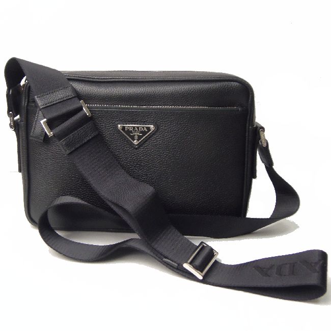 楽天市場】PRADA プラダ メンズ レザー ショルダーバッグ 2VH094 2A6P