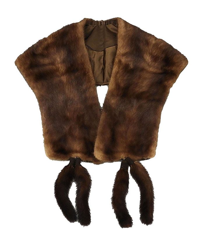 楽天市場】【ポイント10倍】ショール ミンク 毛皮 ストール リアル