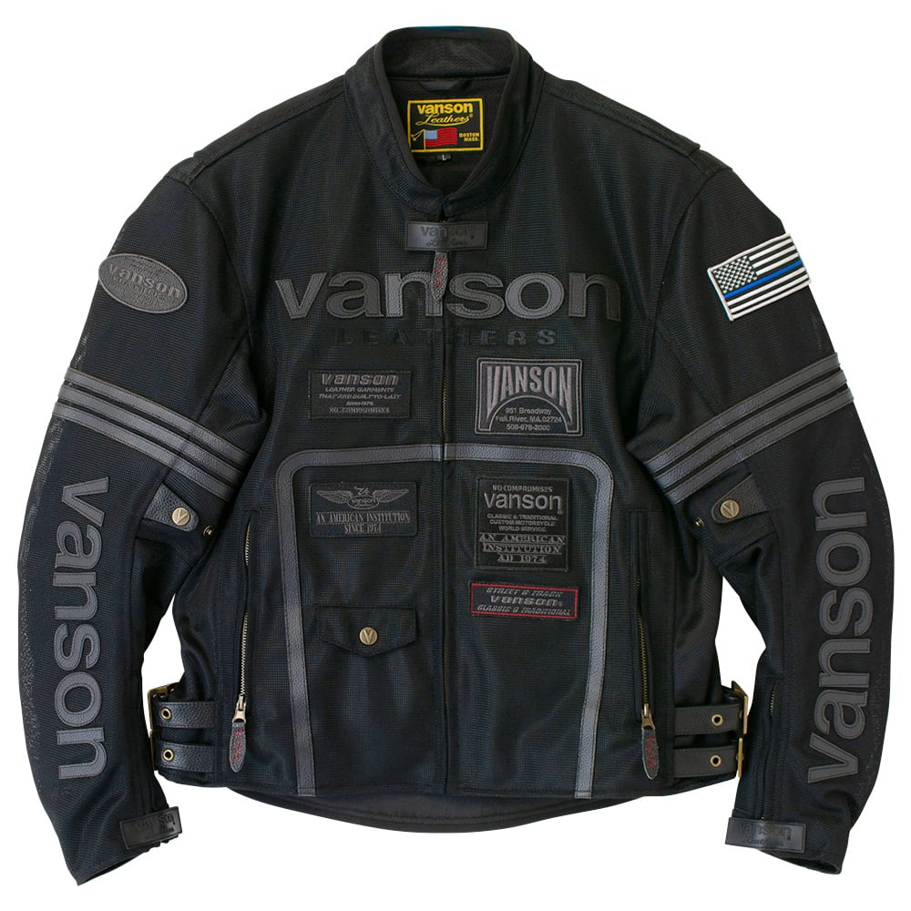 楽天市場】バンソン メッシュ ジャケット vanson（バイク用品｜車用品